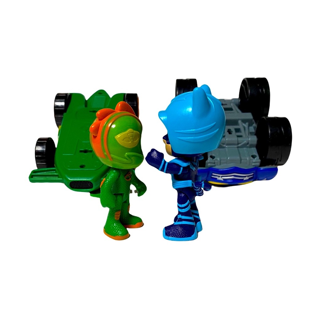 SOLD SET of 2 — PJ Masks Action Figures & Vehicle Playset. - Picture 5 of 11